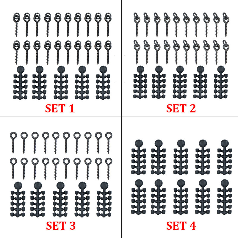 Pribor za pecanje šarana Set perle za zaustavljanje udica za pecanje Mamac za pecanje Boilie vijci za opremu za kosu Držač karika za pecanje Pribor za pecanje