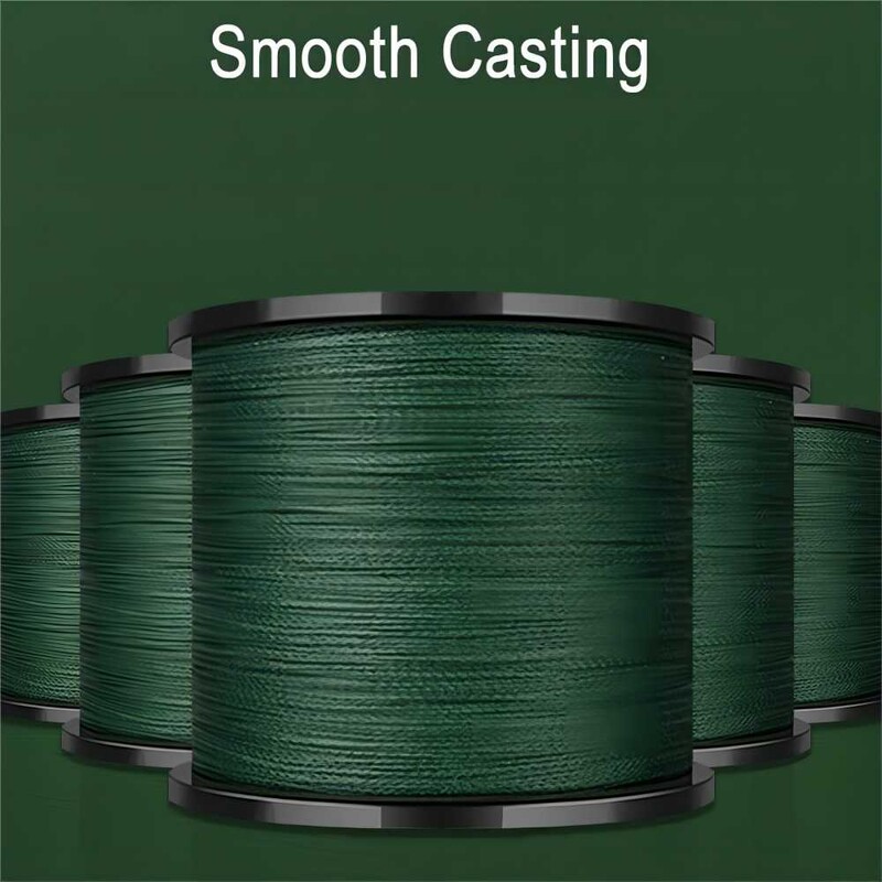 Linethink Goal 300m / 500m izdržljiva 4-žilna PE pletena struna za pecanje, super jaka, otporna na habanje, glatko bacanje, pribor za morski ribolov