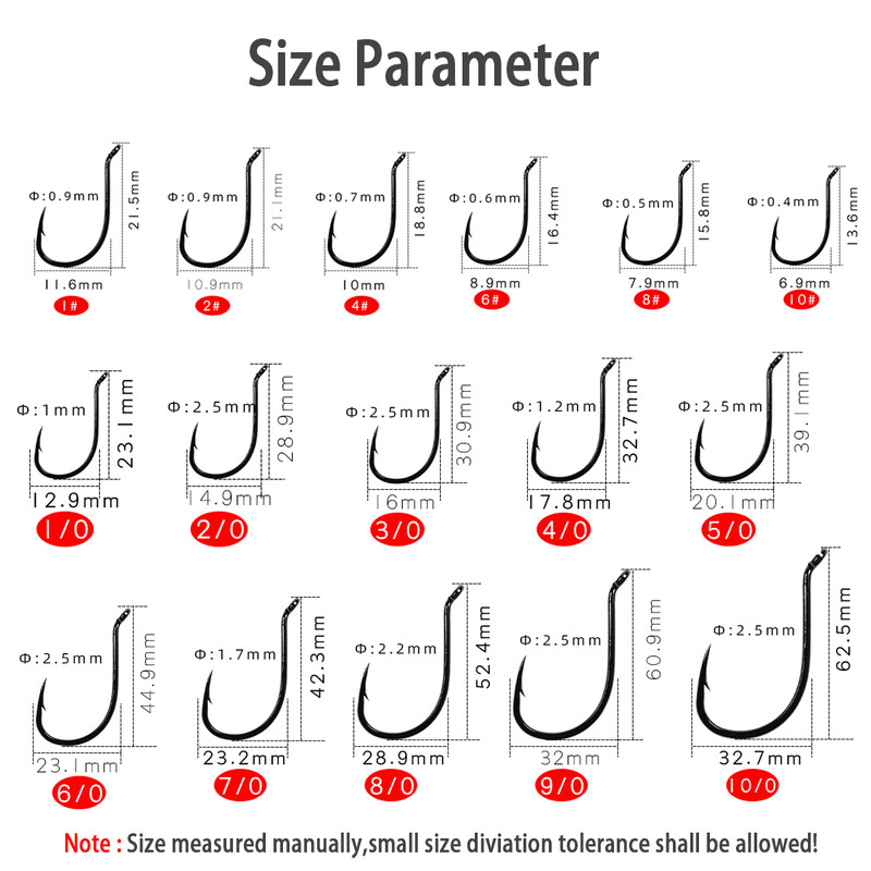 ICERIO Ribolovne udice od visokougljičnog čelika Svjetleće ili UV fluo ofsetne udice s kljunom hobotnice Dodaci za morske udice #10-#10/0