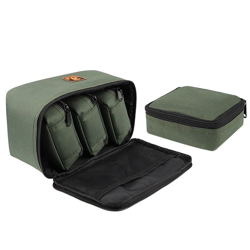 Torba za pribor za pecanje s 4 male vrećice Rola za pecanje Torbica za pohranu varalica Torbica za organizator pribora za pecanje