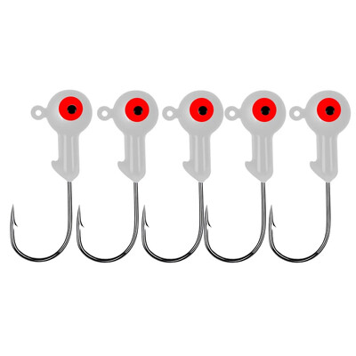 5 kom/lot Ribolovne udice s jig glavom 1,8 g 3,5 g 7 g glava udice za pecanje Jig mamac tvrdi mamac jig udica s mekim crvom za ribolov na meke crve
