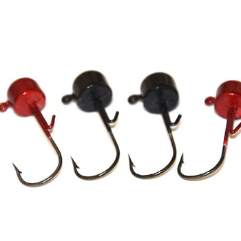 DYGYGYFZ 2 τμχ/σετ Βολφράμιο Steel Ned Rig Jig Hooks 1,6g - 18g Floating Soft Lure Fishing Group Sinker Tackle Pike Bass Jig Head