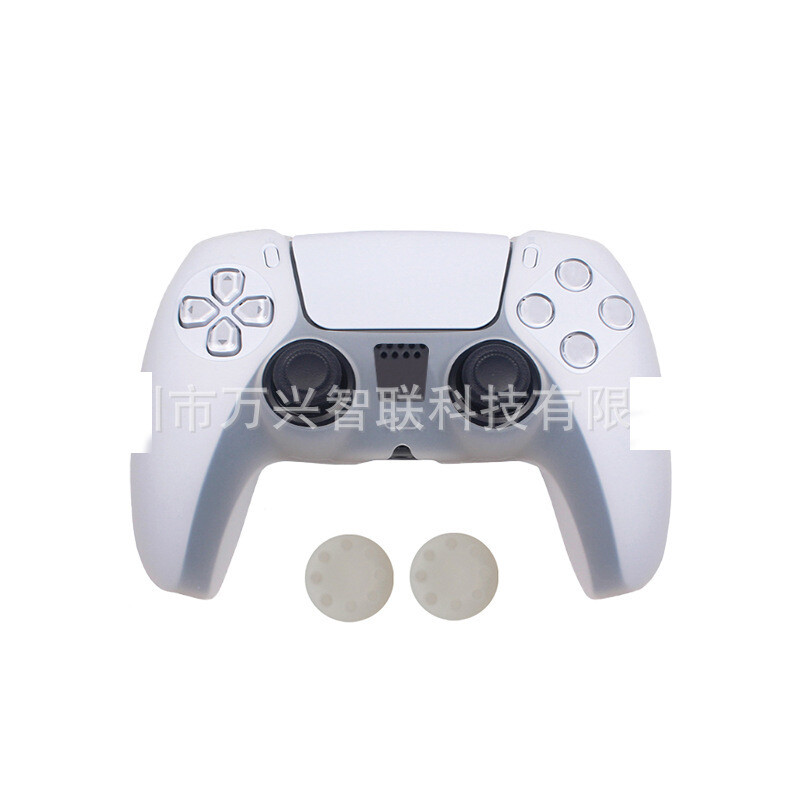 Suitable for PS5 handle, silicone cover, protective case, ps5 handle, protective cover, water transfer, oil spray, silicone soft shell