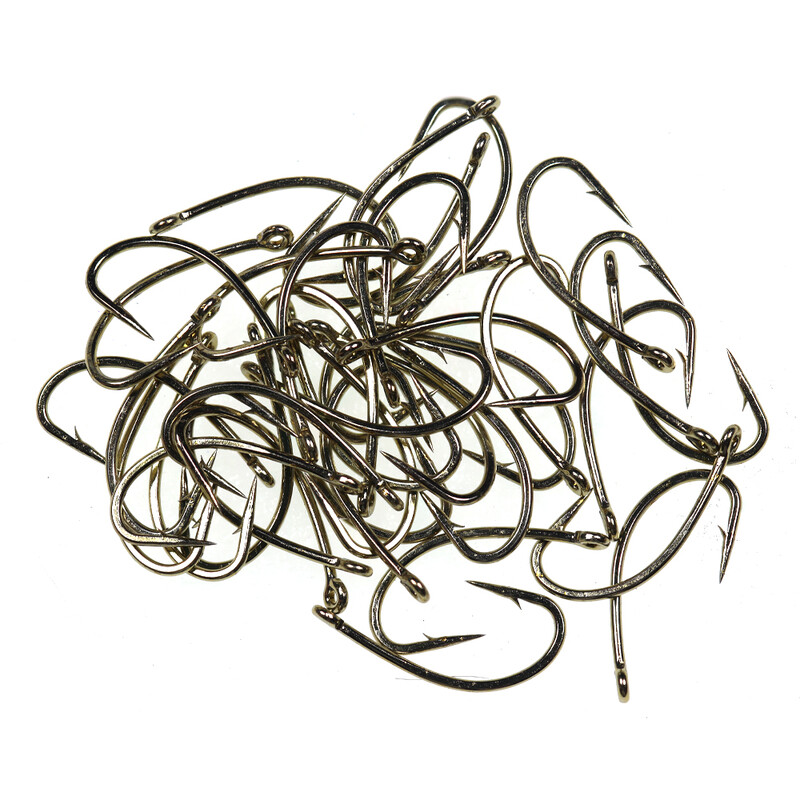 Bimoo Fly Fishing Dry Fly Fishing Udica Standard Wire Nymph Curved Hook Bronze Finish Small Fly Mamci Materijal za vezivanje 12 14 16 18 20