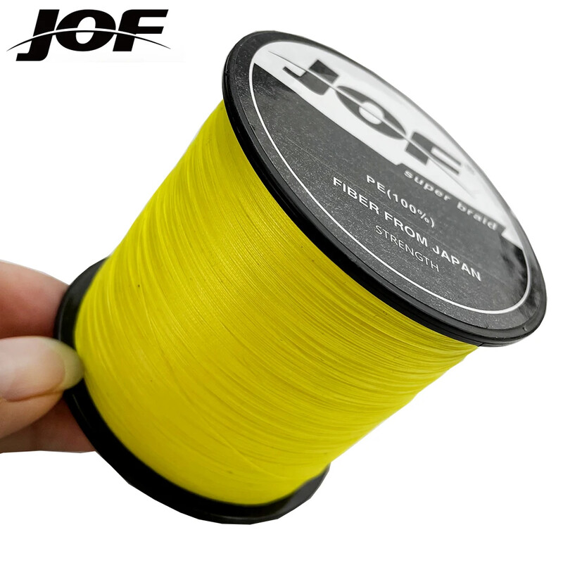 JOF X8 100-1000 metara japanski PE pleteni konac za pecanje Japan Multicolour Fishing Weave Extreme 18-78lb Super Strong