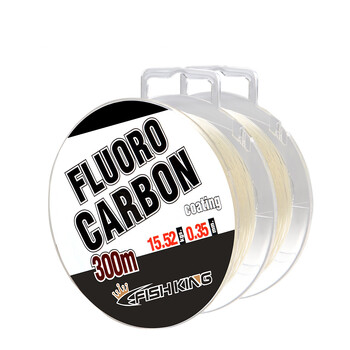 FISH KING 300m επίστρωση FluoroCarbon Μονόινα Nylon Fishing Line Japan Imported Super Strong Profesional Carp Fishing Line