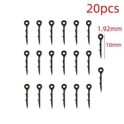 20 komada Metalni mamac Šiljak Udica za pecanje šarana mamac Sting Boilies Pin Spike Crv Kukuruzni šaran Feeder pribor za ribolov