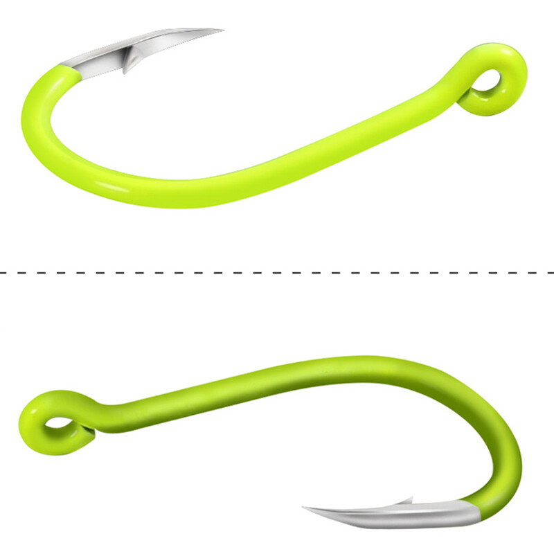 50 komada Svjetleće udice za ribolov Ugljični čelik koji svijetli noću Udice za ribolov Pribor za ribolov Pesca Fly Udice