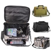 600D platnena putna torba za pohranu Vodootporna ribolovna oprema Torba za rame Ribolovna oprema Torba za pohranu tvrdih varalica Torba za mamac za ribolovni alat