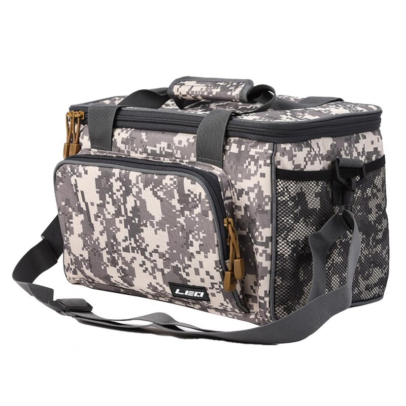 600D platnena putna torba za pohranu Vodootporna ribolovna oprema Torba za rame Ribolovna oprema Torba za pohranu tvrdih varalica Torba za mamac za ribolovni alat