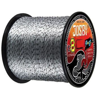 JOSBY 100M 300M 500M 8 Strands Speckled PE Braided Fishing Wire Multifilament Super Strong Line για κυπρίνους γλυκού νερού