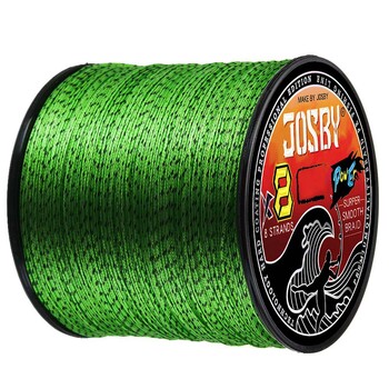 JOSBY 100M 300M 500M 8 Strands Speckled PE Braided Fishing Wire Multifilament Super Strong Line για κυπρίνους γλυκού νερού