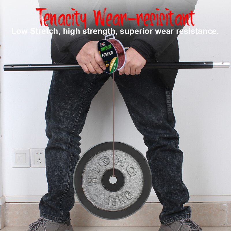 FTK 150M/300M itin tvirtas nailoninis 0,14-0,50 mm fluoro angliavandenilio dangos valas, monofilamentinis karpių žvejybos valas 15,35LB-44,75LB