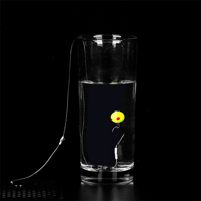 Novih 20 kom/1 vrećica velika plutajuća kuglica za pecanje s dvobojnim kuglicama za pecanje, plovci za ribolov Ultra-lagana plutajuća lopta od EPS pjene Set žutih mamaca za plovak