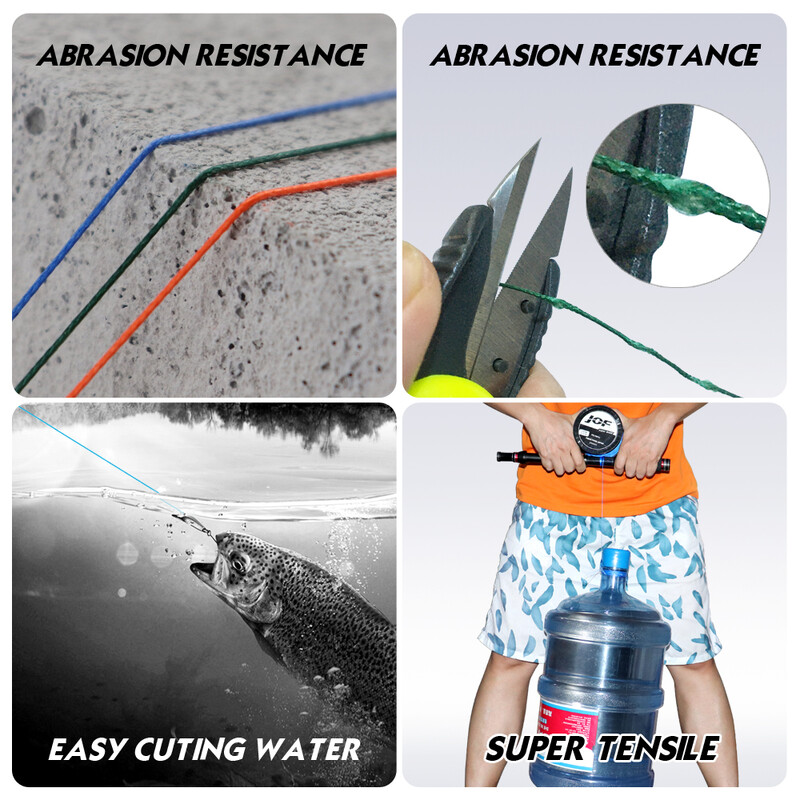 JOF Japan 4 niti pletena struna za ribolov 300M 500M 1000M višestruka PE žica Fly Sea Saltwater Weave Extreme Pesca