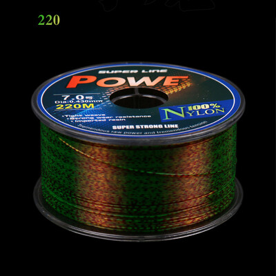 220-метрова въдица с флуоровъглеродно покритие Spotted Line Monofilament Nylon Japan Invisible Speckle Carp Fishing Line