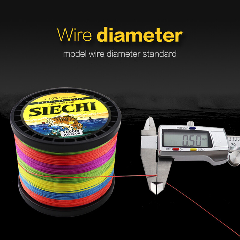 300m pleteni konac Konac za pecanje 8 niti 4 niti Konac za pecanje Multifilament konac Pletena užad za svilenu strunu