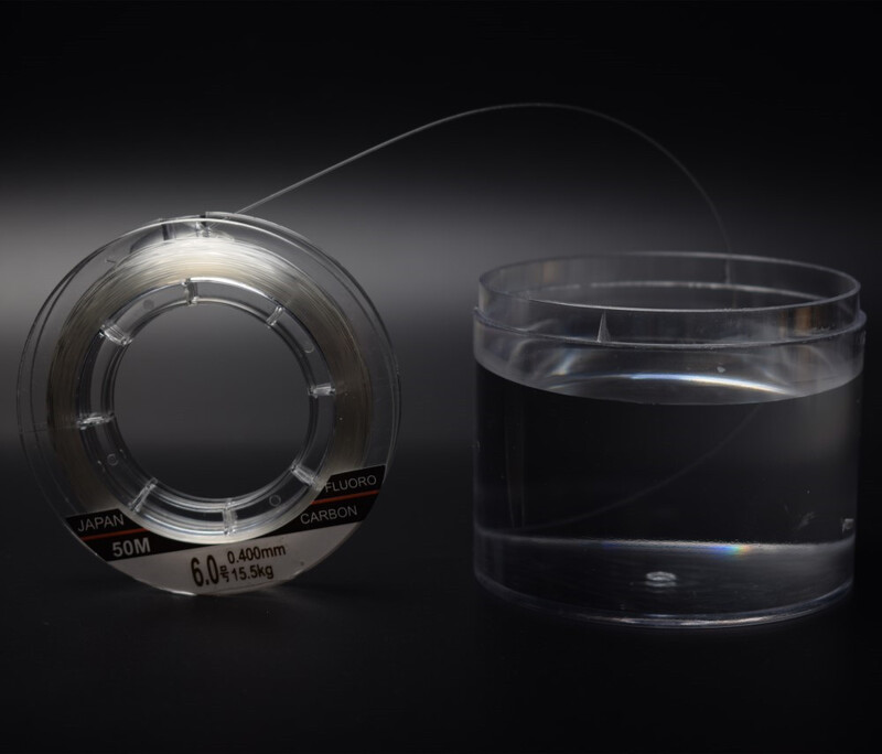 Mavllos Full Sink Fluorocarbon Ribolov Struna 50m 100m 100% Monofilament Carp Ribolov Struna Leader Japanska Karbonska Struna