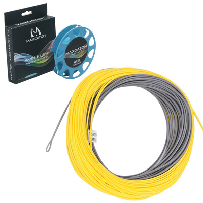 Fly Fishing struna za maksimalni ulov Windcutter 100FT 4wt-8wt težine prednja plutajuća mušičarska struna s 2 zavarene petlje