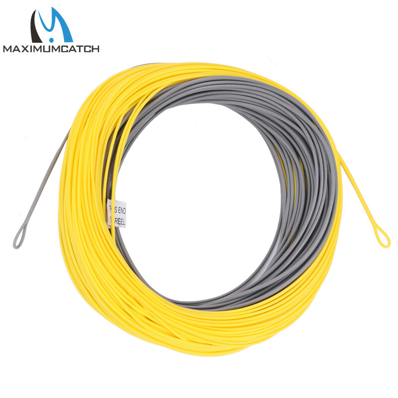 Fly Fishing struna za maksimalni ulov Windcutter 100FT 4wt-8wt težine prednja plutajuća mušičarska struna s 2 zavarene petlje