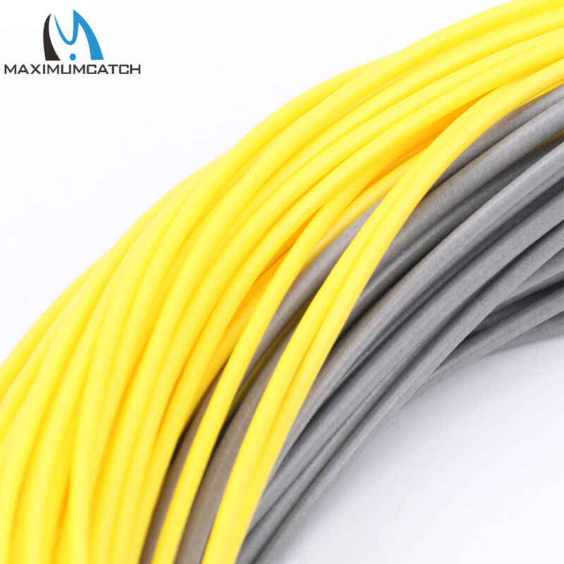 Fly Fishing struna za maksimalni ulov Windcutter 100FT 4wt-8wt težine prednja plutajuća mušičarska struna s 2 zavarene petlje