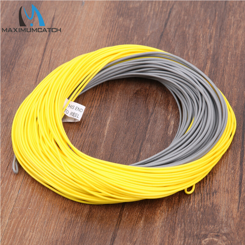 Fly Fishing struna za maksimalni ulov Windcutter 100FT 4wt-8wt težine prednja plutajuća mušičarska struna s 2 zavarene petlje