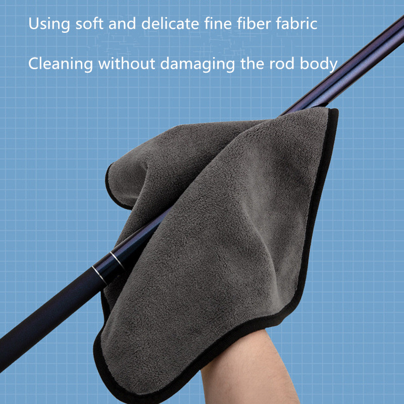 Sportovi na otvorenom Podebljani ribolovni ručnik Neljepljiva upijajuća ribolovna odjeća Obrišite ruke Mekani ručnik Pribor za ribolov Oprema