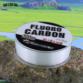 0,3/0,35/0,4/0,45/0,5 мм монофилна найлонова въдица с флуоровъглеродно покритие Силна морска въдица Качествени риболовни принадлежности