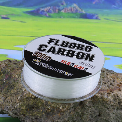 0,3/0,35/0,4/0,45/0,5 мм монофилна найлонова въдица с флуоровъглеродно покритие Силна морска въдица Качествени риболовни принадлежности