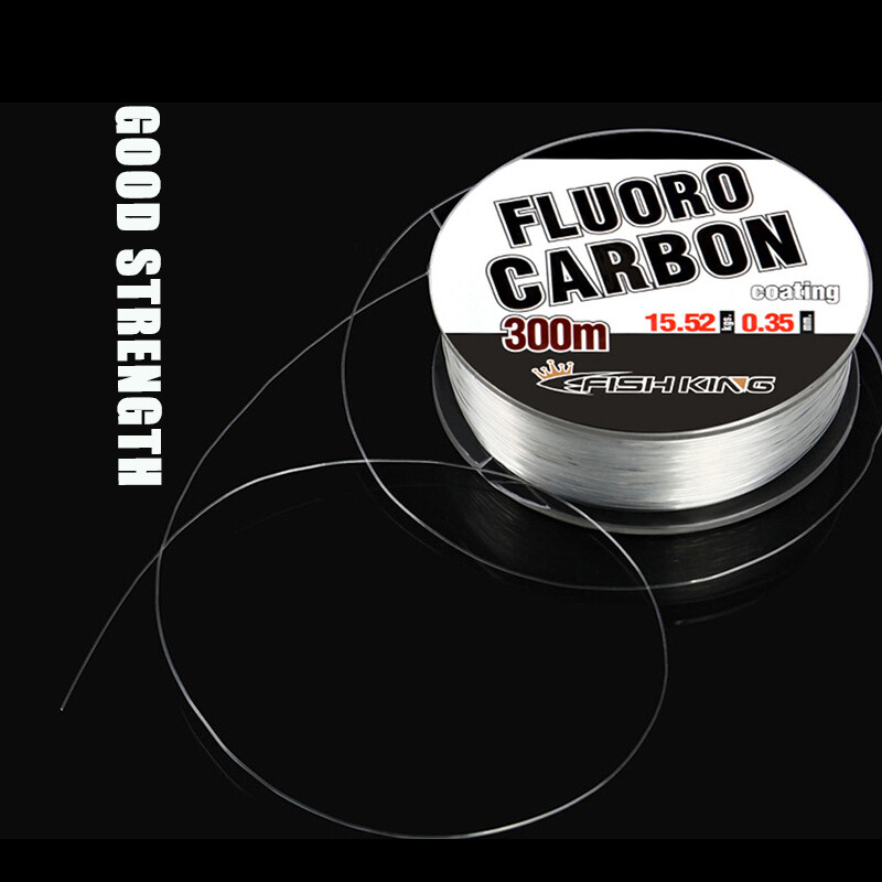 0,3/0,35/0,4/0,45/0,5 мм монофилна найлонова въдица с флуоровъглеродно покритие Силна морска въдица Качествени риболовни принадлежности