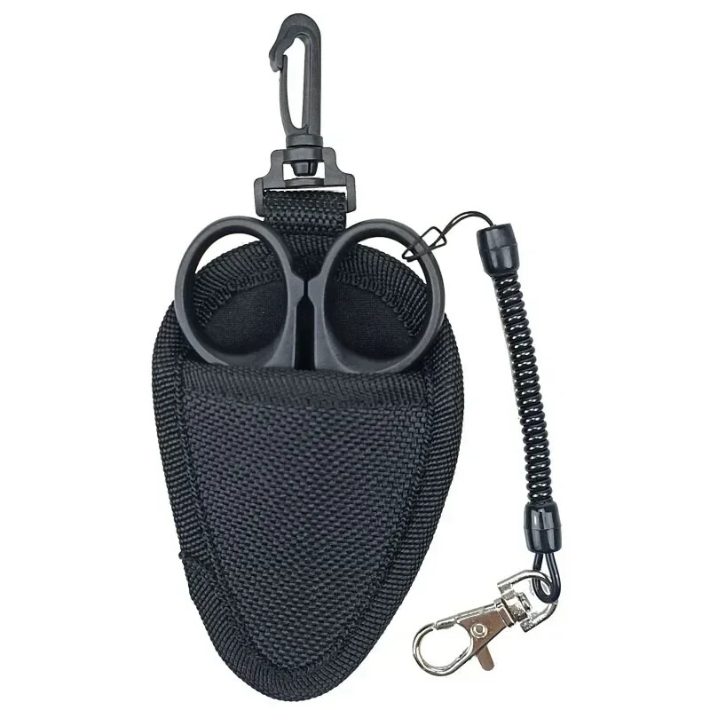 ALASICKA 1kom Višenamjenske škare za ribolov Prijenosne škare Cut Pe Pletena struna Mamac Alati uključeni kopča užeta Ribolovni pribor