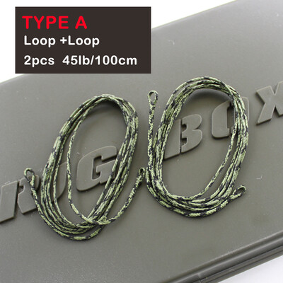 100 cm 45 lb Konac za ribolov šarana Spremni za vezivanje Terminal za pribor Veza udica Petlja za ribolov Helikopterski sustav za pribor za ribolov šarana