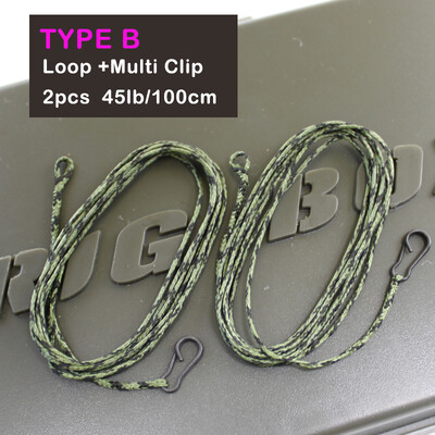 100 cm 45 lb Konac za ribolov šarana Spremni za vezivanje Terminal za pribor Veza udica Petlja za ribolov Helikopterski sustav za pribor za ribolov šarana