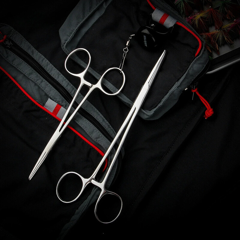 Makšķerēšanas produktu iegāde Piederumi F04 Hirisi Nerūsējošā tērauda āķu noņemšanas līdzeklis Izliekta uzgaļa knaibles Šķēles instrumenti Sporta aprīkojums