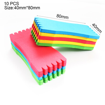 Placă de înfășurare 8cm-21cm 10/5/3/2 buc. cârlig de pescuit șuviță de sârmă EVA placă de spumă de depozitare suporturi de linie de înfășurare accesorii pentru pesca