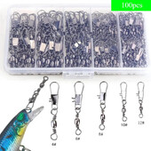 100 komada konektora za ribolov i sitni pribor za ribolov