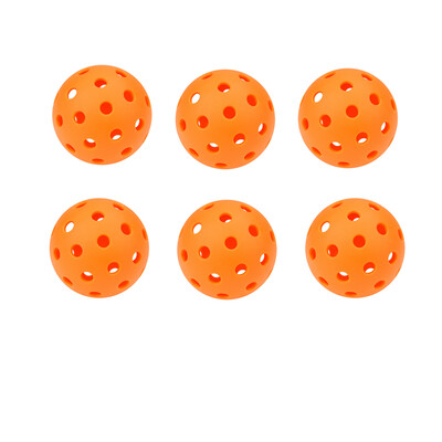 Patvarūs 26 skylučių kamuoliukai, spalvingi lauko treniruočių irkliniai kamuoliukai, 6/12/24 vnt.