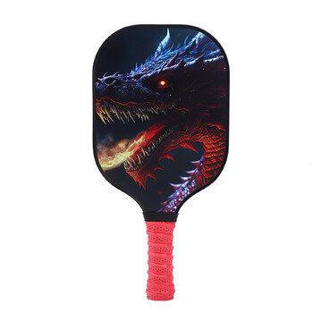 Pickleball Paddle Карбонови влакна Одобрен от USAPA комплект Pickleball Спортна ракета за плажен тенис на открито Топка за крикет