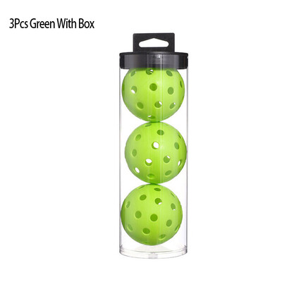 Pickleball 74mm Ανθεκτικό 40 οπών Outdoor Box 3/4/6Pcs Pickleballs Outdoor Sport For Competition Πακέτα Pickleball υψηλής ελαστικότητας