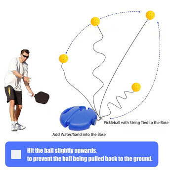 Pickleball Trainer Pickleball Ball withString Pickleball Accessories Pickleball Training Помощ за спорт Single Player Youth Adult