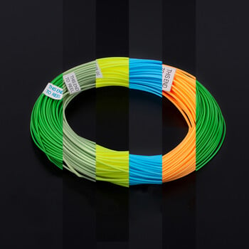 HERCULES Fly Fishing Line Floating Weight Forward Fly Line με διπλό συγκολλημένο βρόχο, φθορίζον κίτρινο WF5F WF6F WF7F WF8F 100FT