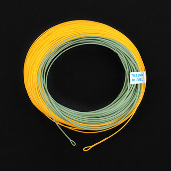 HERCULES Fly Fishing Line Floating Weight Forward Fly Line με διπλό συγκολλημένο βρόχο, φθορίζον κίτρινο WF5F WF6F WF7F WF8F 100FT