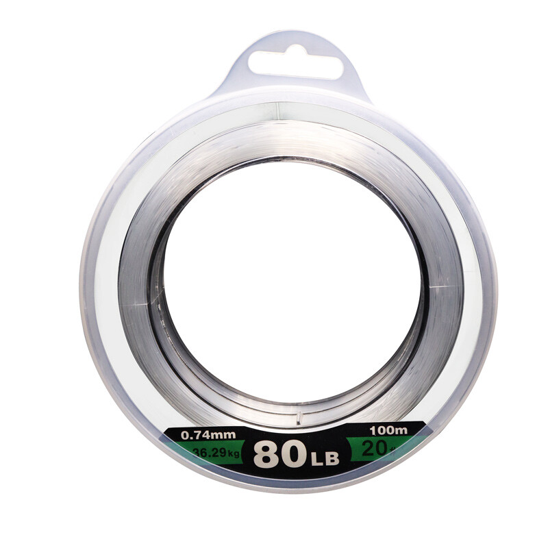 50/100M najlonsko uže za morski ribolov 30-180LB prozirno 10-82KG jaka vučna sila Pod-uže Pribor za morski ribolov s brodova