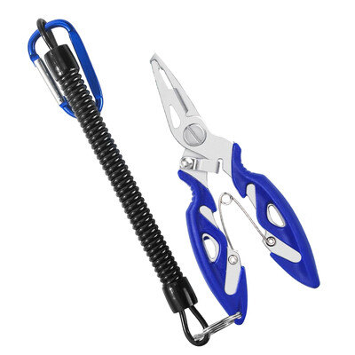 Višenamjenska zakrivljena kliješta za podvodne kliješta Konop za rezanje Odvajanje udica za otvaranje zavojnica Kliješta za alate za ribolov na otvorenom