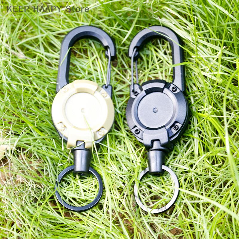 Protuprovalna metalna kopča koja se lako povlači, uže, elastični privjesak za ključeve, sportski uvlačivi privjesak za ključeve, vanjski karabiner, kopča za ruksak