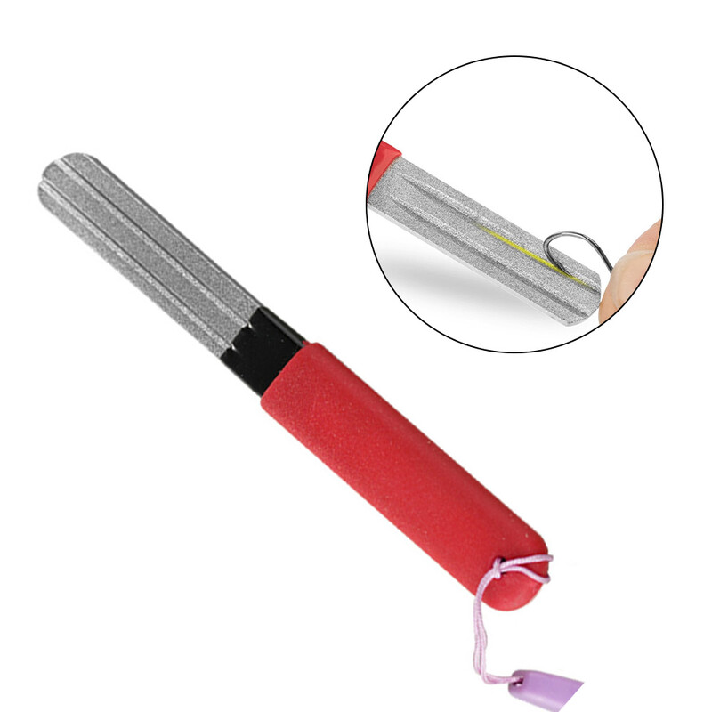 Udica za brušenje dvostrana turpija Alati za oštrenje dijamantnih udica Alati za brušenje udica za ribolov Alati za oštrenje pribora za ribolov