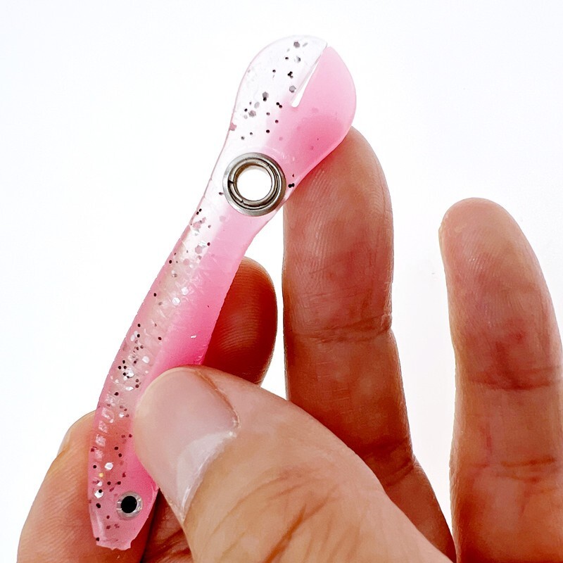 3 kom Ribolov Wobble Tail Soft Spinner mamac 2g 6g Silikonski mali lovac Umjetni mamac za bas štuku Pesca Peche Leurre