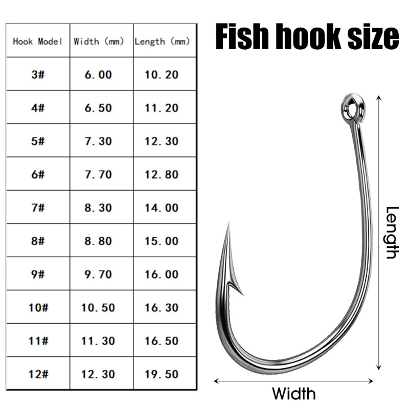 70 ks rybárskych háčikov z vysoko uhlíkovej ocele s ostnatým hákom na ryby pre slanovodný rybolov, sladkovodné rybárske vybavenie, rybárske príslušenstvo 3#-12#