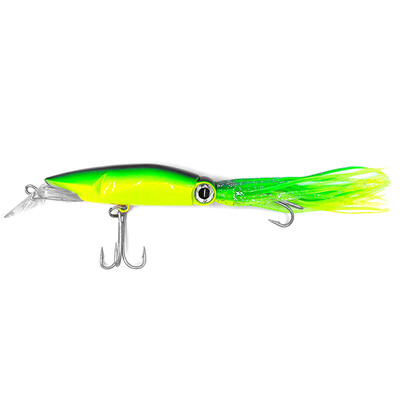 1 KOM 44 g 23,5 cm morski ribolov Long Shot Big Octopus Lignje mamac Luya mamac lažni mamac s bradom plastični mamac za lignje