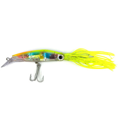 1 KOM 44 g 23,5 cm morski ribolov Long Shot Big Octopus Lignje mamac Luya mamac lažni mamac s bradom plastični mamac za lignje